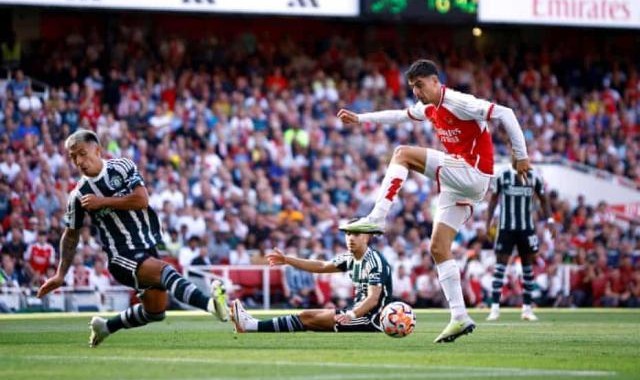 狗子28app-【英超】赖斯处子球，热苏斯绝杀，阿森纳3-1逆转曼联